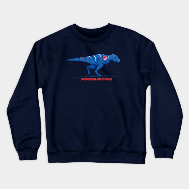 PepsiSaurus-Rex Crewneck Sweatshirt by Odisential